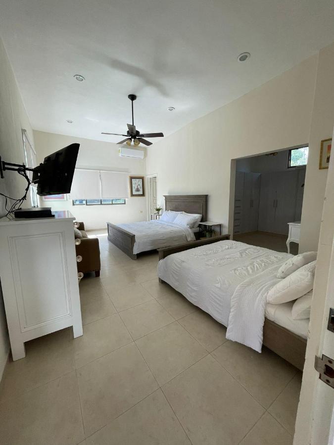 Villa Bianca Bacalar Bagian luar foto