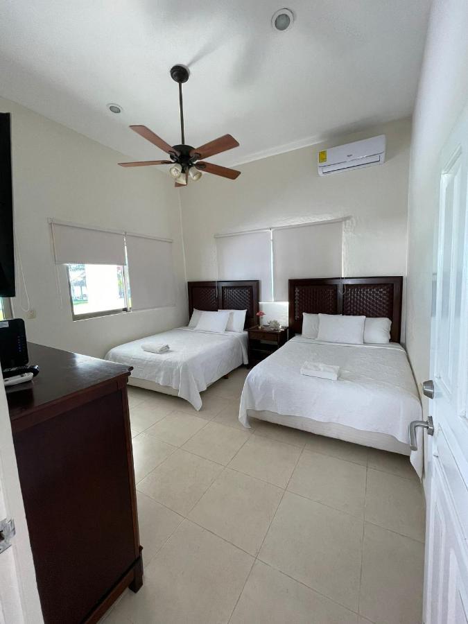 Villa Bianca Bacalar Bagian luar foto