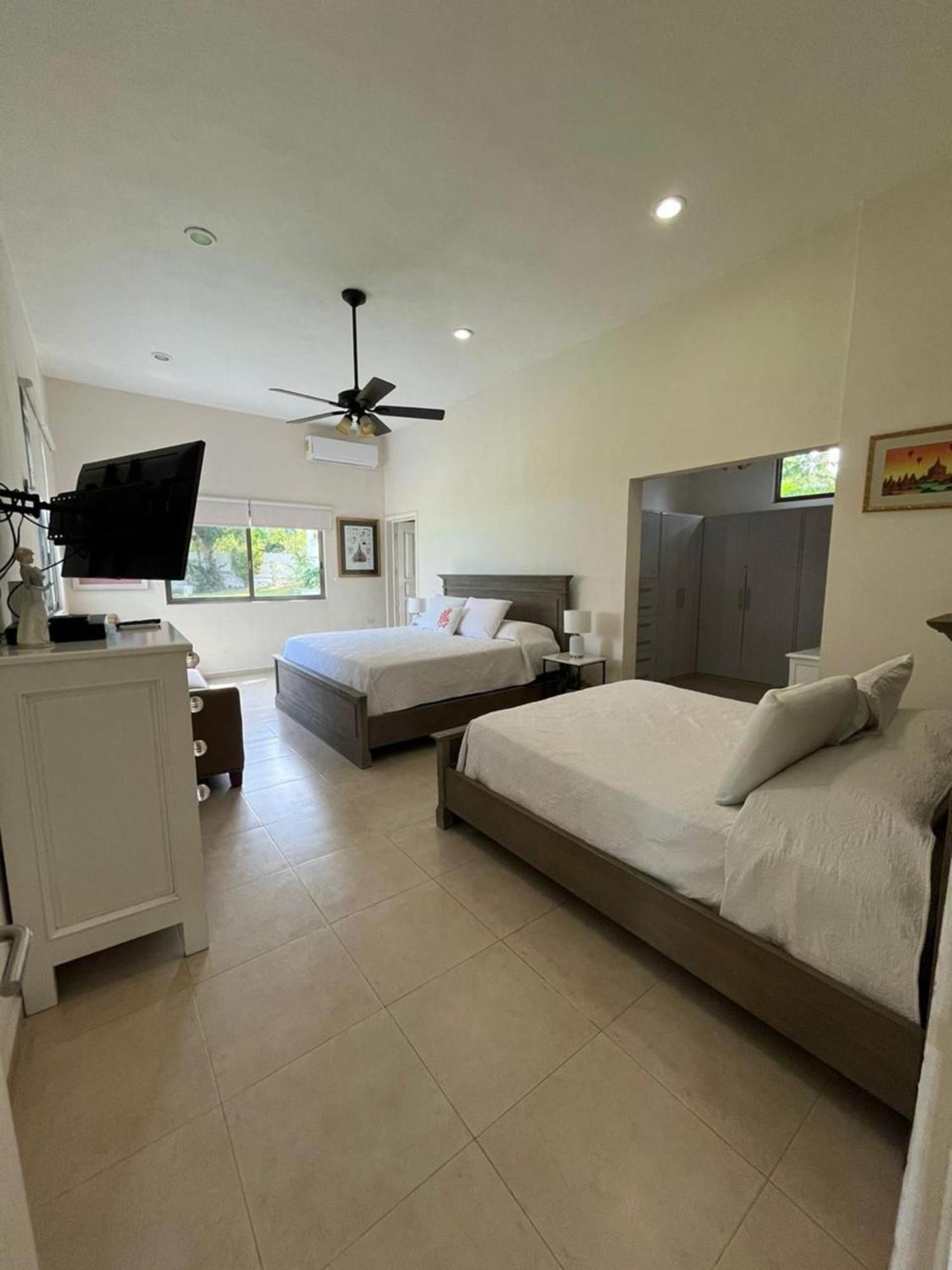 Villa Bianca Bacalar Bagian luar foto
