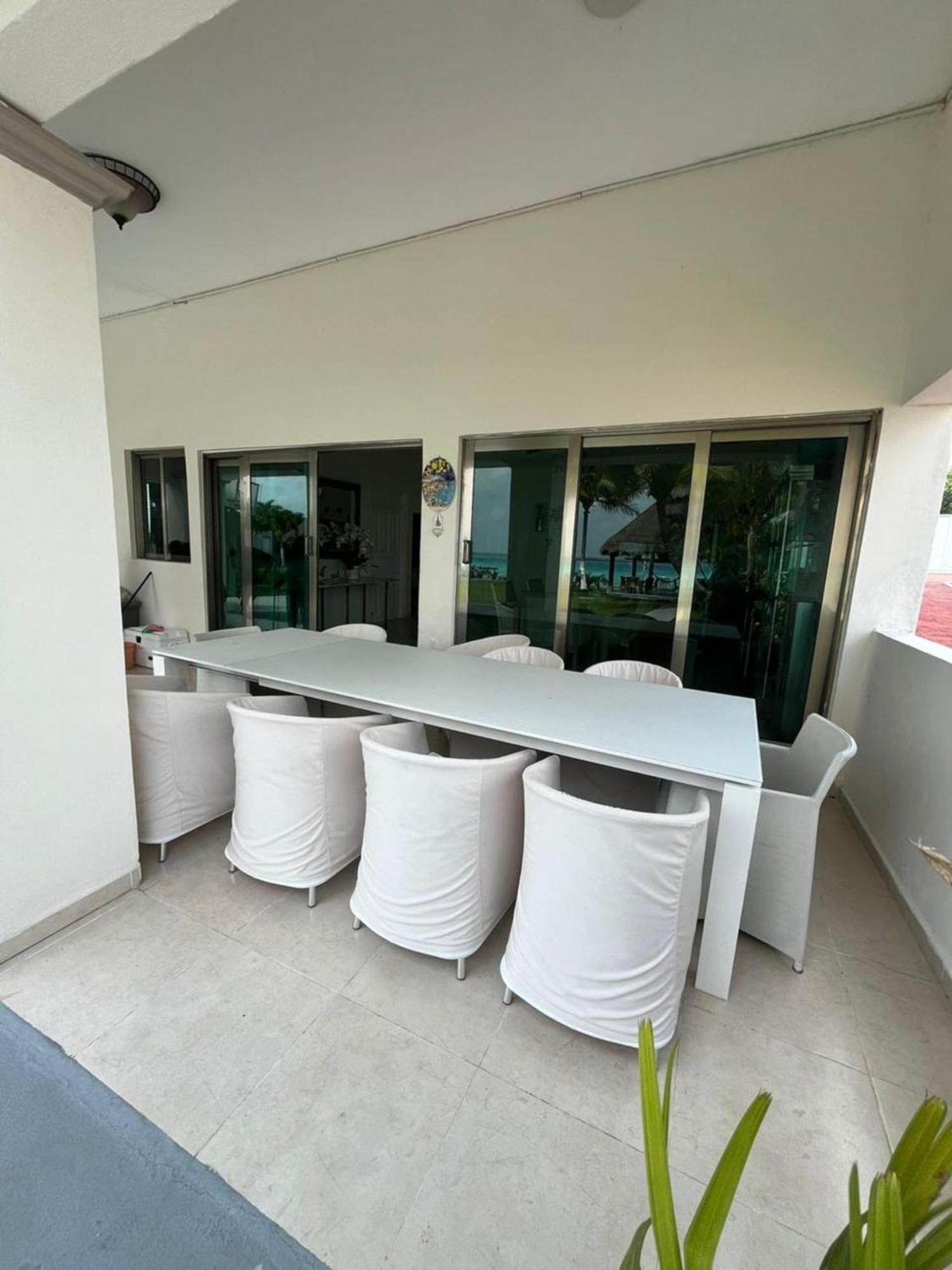 Villa Bianca Bacalar Bagian luar foto